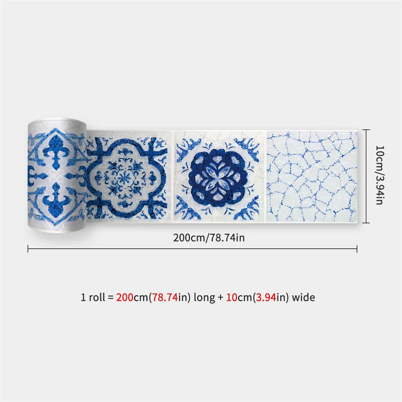 DecoMosaic Wasserdichte Mosaik Wandaufkleber