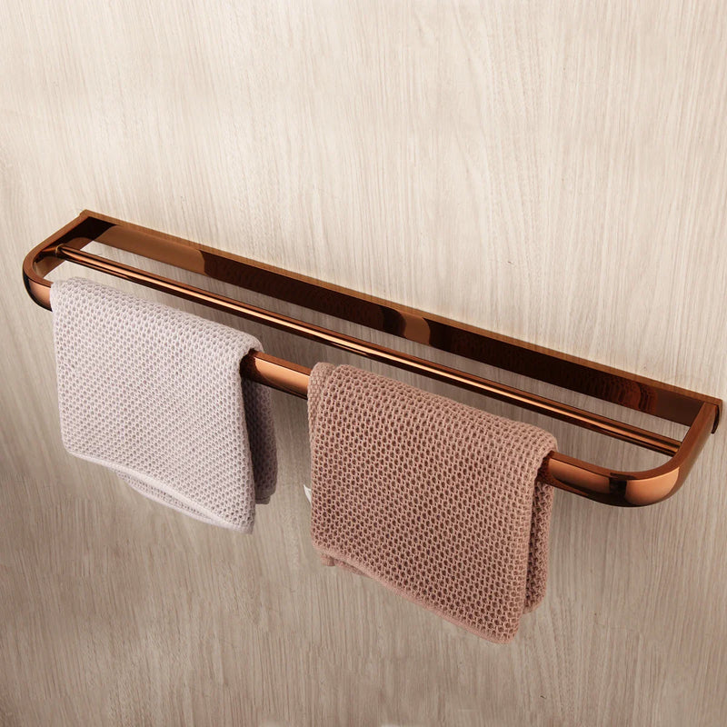 Monite Luxus Roségold Badezimmer Zubehör Set