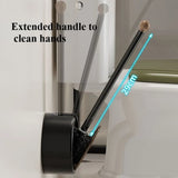 PureClean WallBrush – Wandmontierte Toilettenbürste