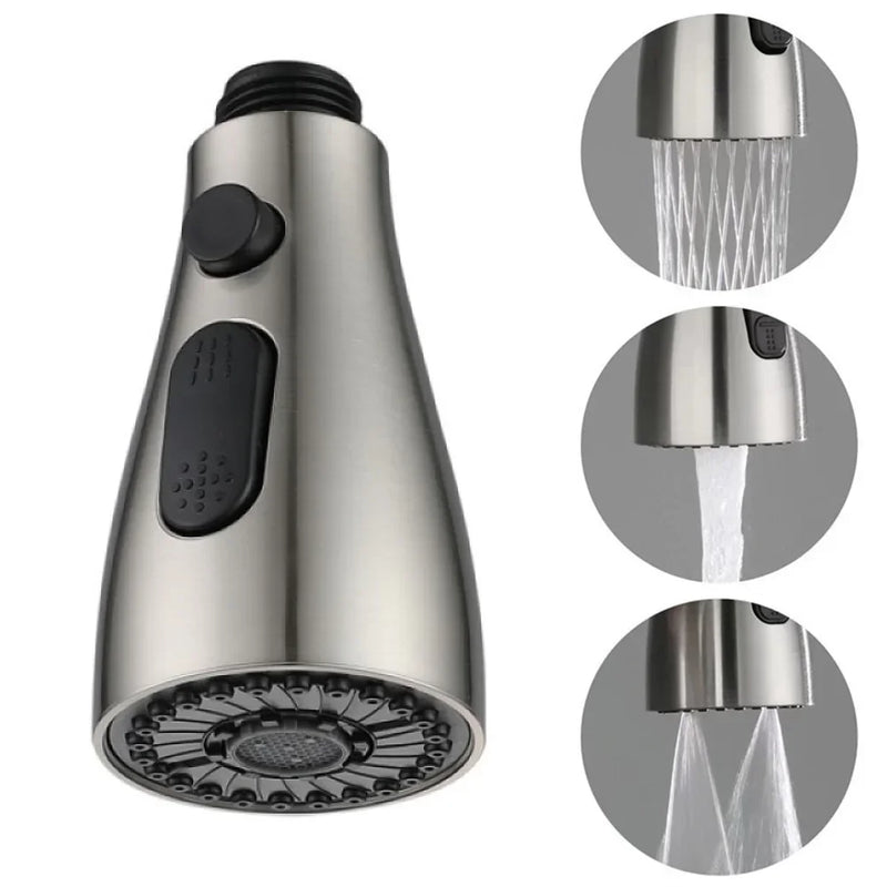 HydroFlex ProSpray – 3-fach Strahl Küchenbrause Ersatzdüse