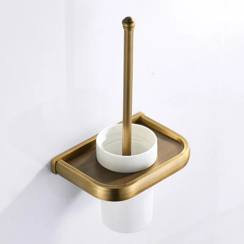 ImperialBronze Antik Messing Badezimmer Zubehör Set