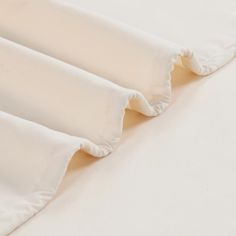 BohoChic Duschvorhang – Beige/Altes Elfenbein