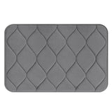 SoftStep Badematte Komfort – Memory-Schaum Teppich | Rutschfest & Saugstark | Weiches Badezimmer Erlebnis