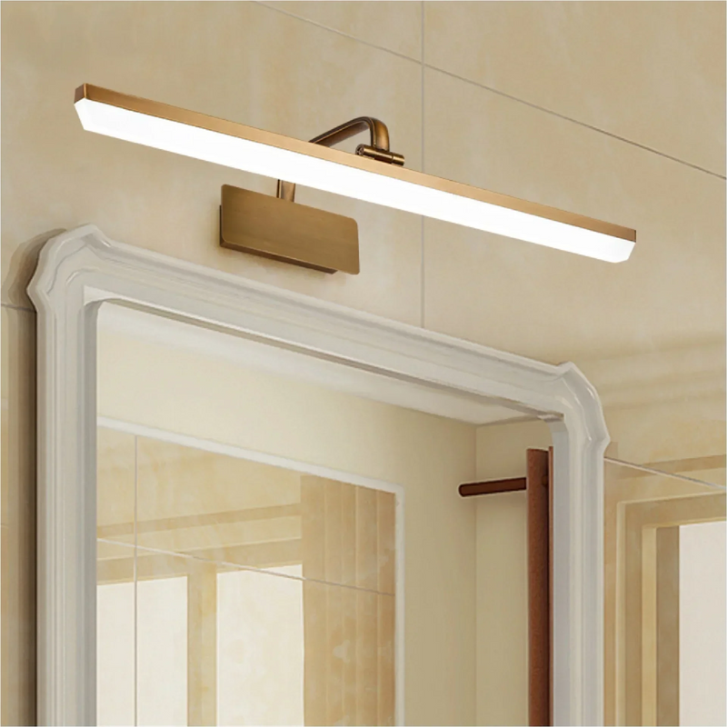 Lumi Bronze LED Spiegel Wandleuchte