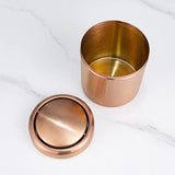 RoséDesk MiniBin Edelstahl Tisch-Mülleimer