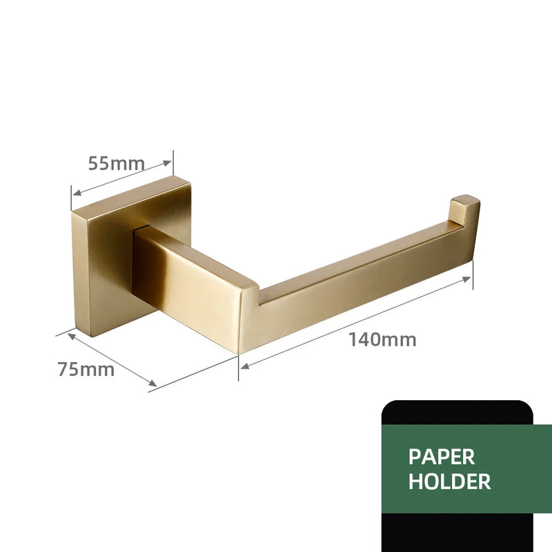 Badezimmer-Hardware-Set | Edelstahl – Gebürstetes Finish