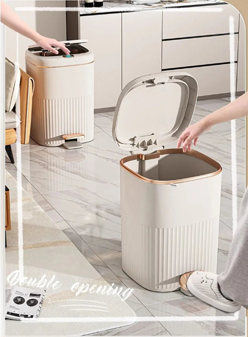 SilentStep Luxuriöser Tretmülleimer – SanitaerDeal