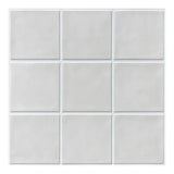 Selbstklebende 3D-PVC-Wandfliesen | Matt | Wasser- und hitzebeständig | 30 x 30 cm | 10 Blatt
