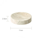 Travèra Beige Travertin Badezimmer-Set