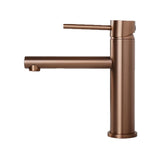 ROSEVÉRA Brushed Gold – Design Waschtischarmatur aus Edelstahl (Einloch, Einhebel)