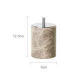 ImperialMarble Kaiserlicht – Luxus Badset aus echtem Naturmarmor (7-teilig)