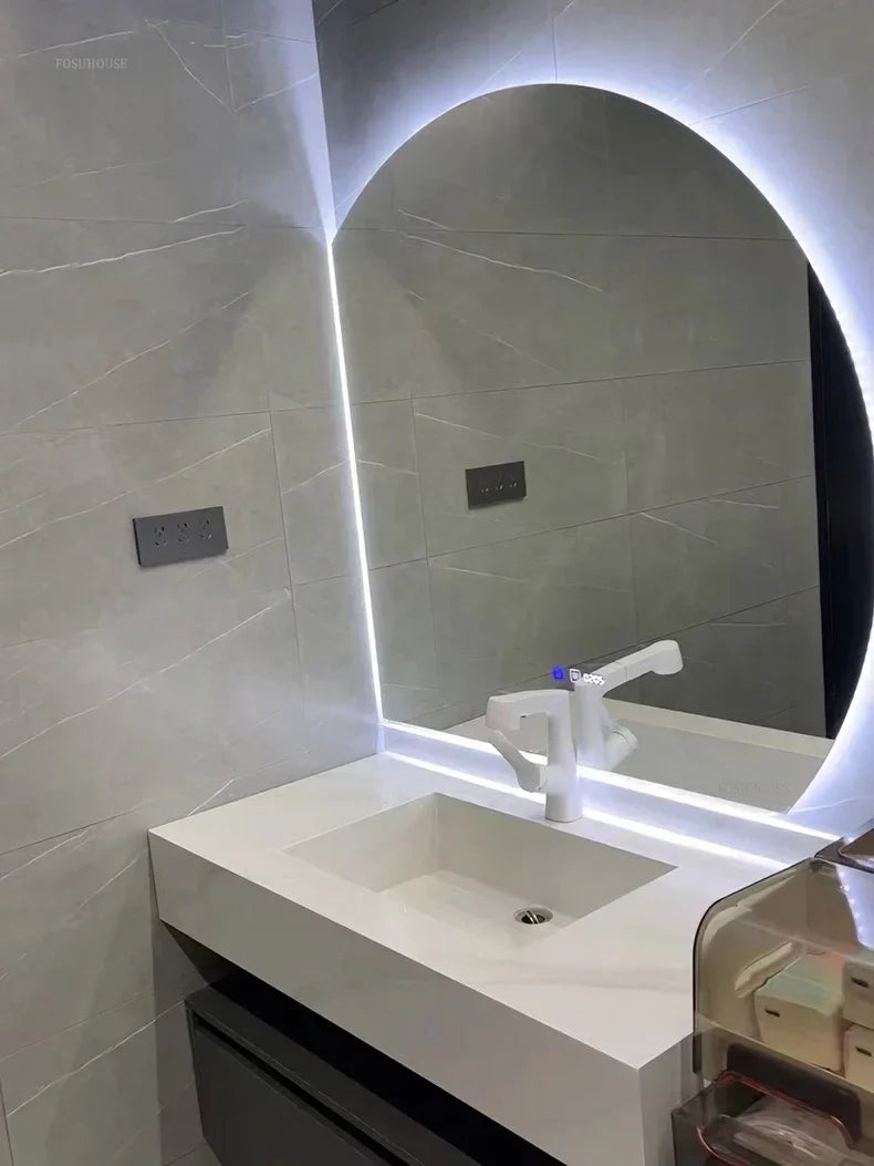 AURORA Großer LED Badezimmer-Spiegel
