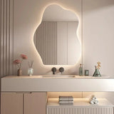 NordiGlow Irregular LED-Spiegel – Skandinavisches Design