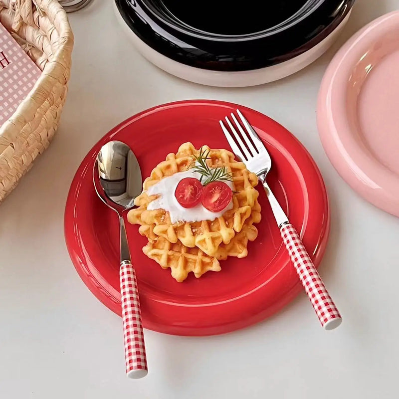 NordicChef Rundes Keramik-Teller