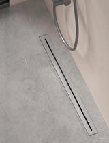 LuxDrain Premium Duschrinne - Edelstahl Bodenablauf für Bad & Dusche