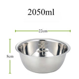 SteelNest – Edelstahl-Rührschüsseln Set für Küche, Camping & Outdoor