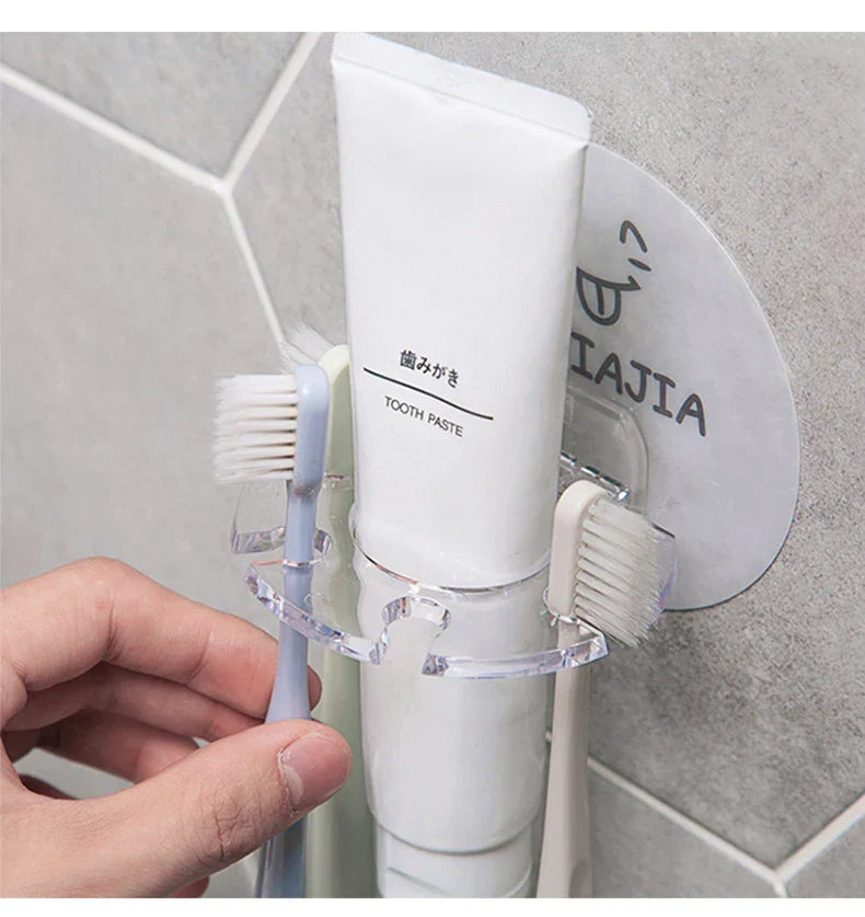 EasyStick Organizer – Selbstklebender Zahnbürstenhalter & Aufbewahrungsregal