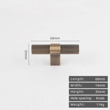 Lumarex LineaGold Möbelgriff 96 mm