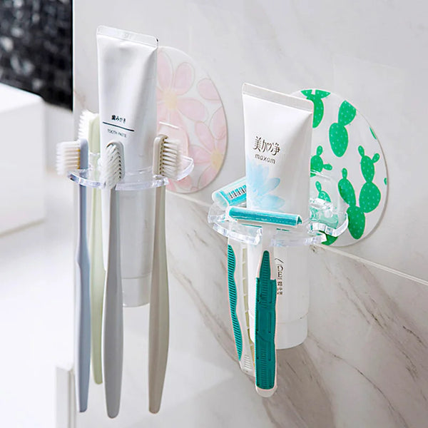 EasyStick Organizer – Selbstklebender Zahnbürstenhalter & Aufbewahrungsregal