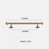 BronzaSphere Massivmessing Möbelknöpfe – Moderne & Antik-Bronzene Griffe für Schränke und Schubladen