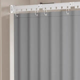 EasyTimes 2025 Faltbare Duschvorhang-Set