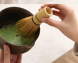 ZenTee Matcha-Zeremonienset – Traditionelles Matcha-Teeset aus Keramik und Bambus | Authentischer Teegenuss | 4-teiliges Matcha-Zubehör