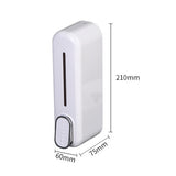 PureABS WallFlow – Nachfüllbarer Seifenspender 21 × 7,5 × 6 cm