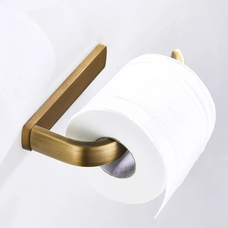 ImperialBronze Antik Messing Badezimmer Zubehör Set