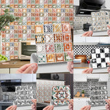 DecoMosaic 3D Mosaik Wandfliesen Aufkleber