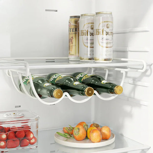 ChillRack – Kreativer Bier- & Weinflaschen Kühlschrank-Organizer mit Hakenfunktion