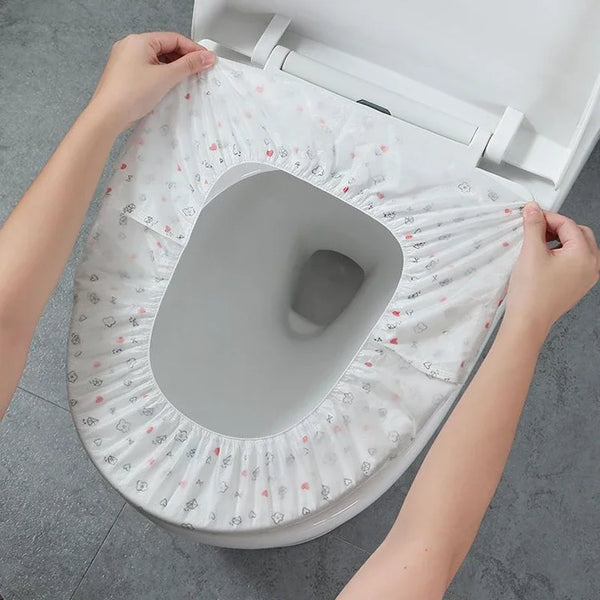 HygieShield Einweg-Toilettensitzauflagen