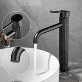 DiamondLux Waschtischarmatur – Schwarzer Einhebel Wasserhahn aus Messing