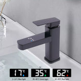 AquaVision Digitaler Wasserhahn mit LED-Temperaturanzeige