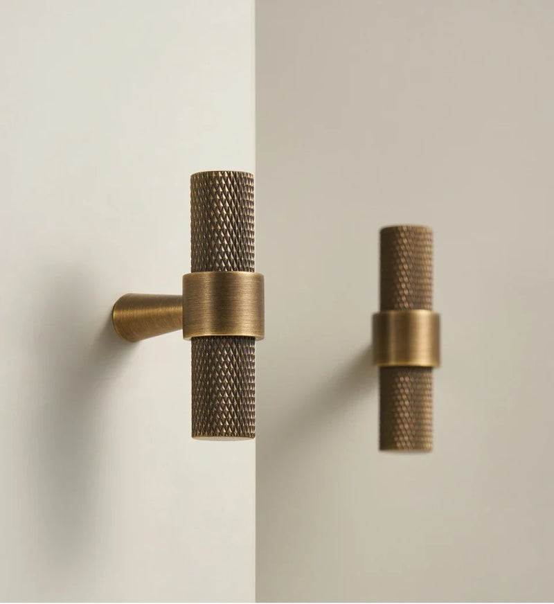 Nurlin Massiver Messing T-Bar Griff