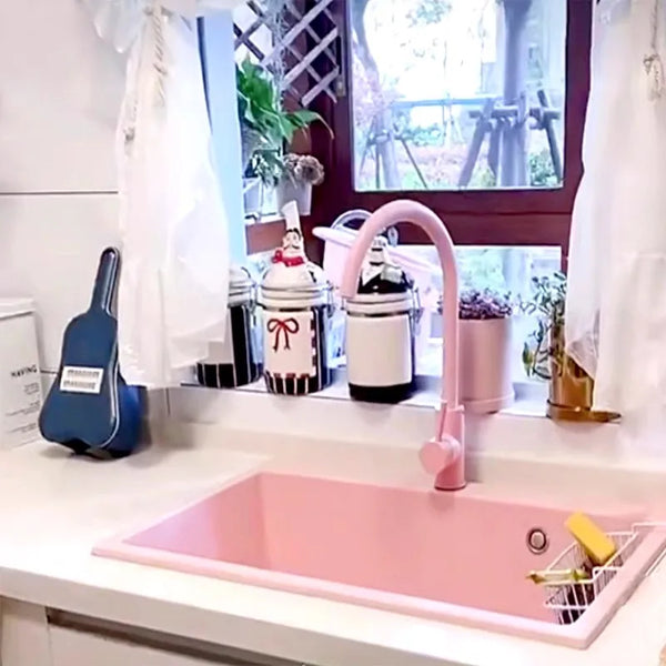 Amora Waschtischarmatur – Stilvoller Warm-Kalt-Wasserhahn aus Messing