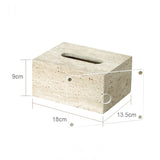 Travèra Beige Travertin Badezimmer-Set