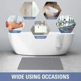 HydroSafe Quadratische Rutschfeste Duschmatte
