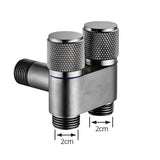 Dual Flow Pro – 2-in-1 Wandarmatur für Toilette und Waschmaschine