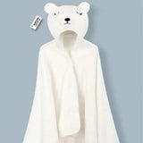 Baby Badeumhang | mit Kapuze & Cartoon-Design