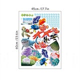 AquaKids 3D Wandsticker Meerestiere