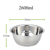 SteelNest – Edelstahl-Rührschüsseln Set für Küche, Camping & Outdoor