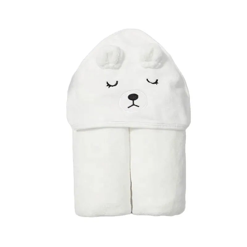 Baby Badeumhang | mit Kapuze & Cartoon-Design