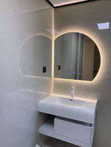 AURORA Großer LED Badezimmer-Spiegel