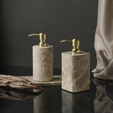ImperialMarble Kaiserlicht – Luxus Badset aus echtem Naturmarmor (7-teilig)