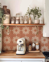 BohoTerracotta Selbstklebende Fliesenaufkleber