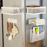 MagnoRack – Magnetisches Kühlschrank-Seitenregal mit Extra Stauraum