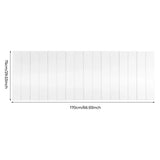 ThermaFold Faltbare Badewannenabdeckung – Wasserdichte PVC-Isolierplatte – 75 x 170 cm – Für Spa & Badezimmer