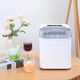 FrostQuick Eiswürfelmaschine Kompakt – Elektrischer Eisbereiter | 9 Eiswürfel in 6 Minuten | Tragbare Küchenlösung