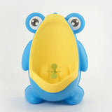 Frosch-Urinal für Kleinkinder – Toilettentraining für Jungen von 1 bis 3 Jahren | Mit Zielvorrichtung und Saugnäpfen