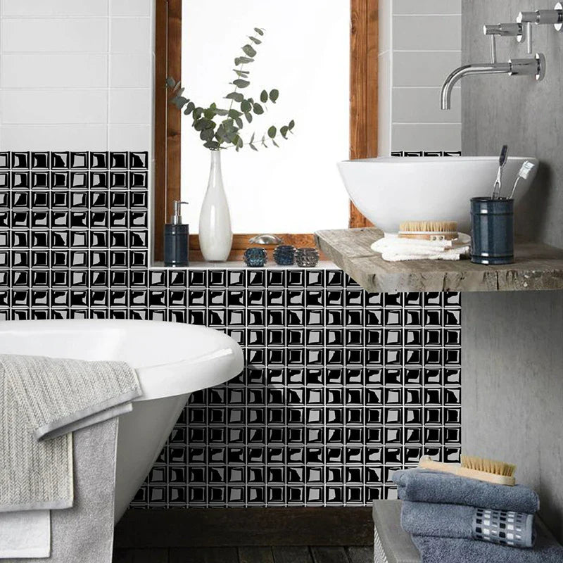 DecoMosaic 3D Mosaik Wandfliesen Aufkleber